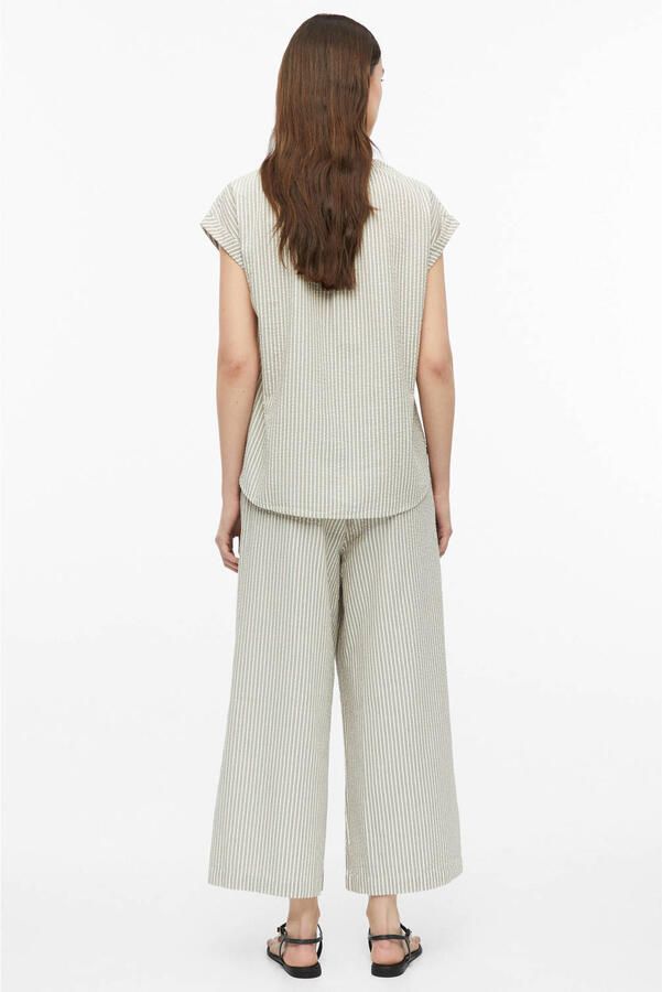 S.Oliver RED LABEL regular fit blouse met korte mouwen van puur katoen - Foto 2