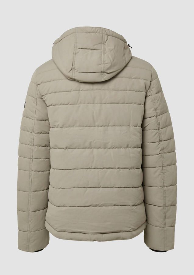 S.Oliver Gewatteerde jas met capuchon en rijgkoord - Foto 2