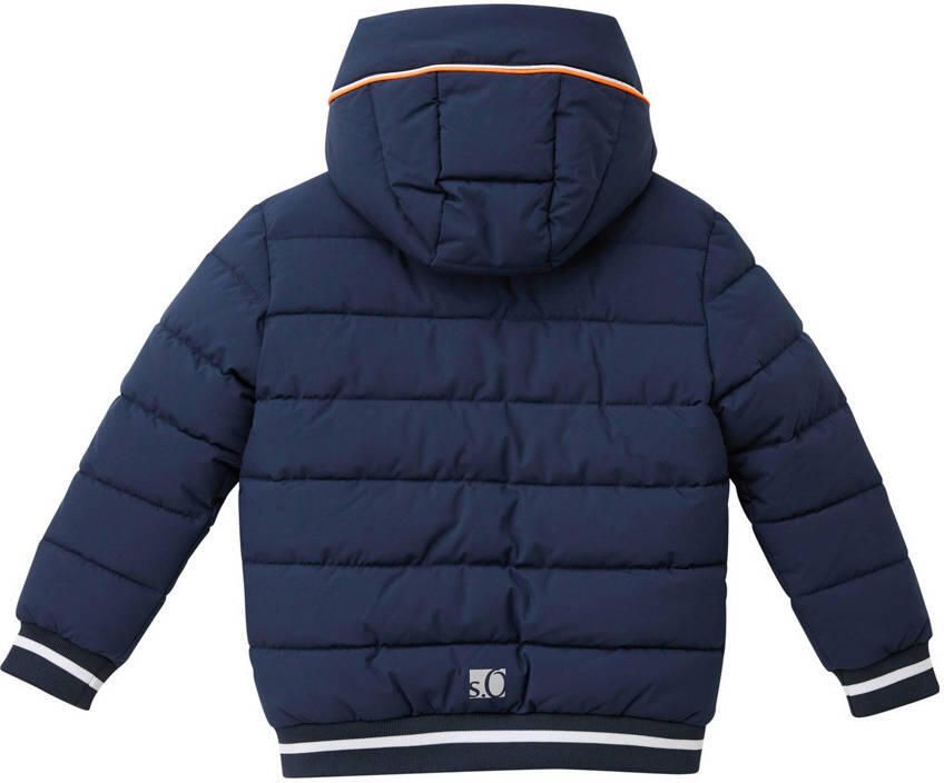 S.Oliver RED LABEL Regular fit gewatteerd jack met capuchon