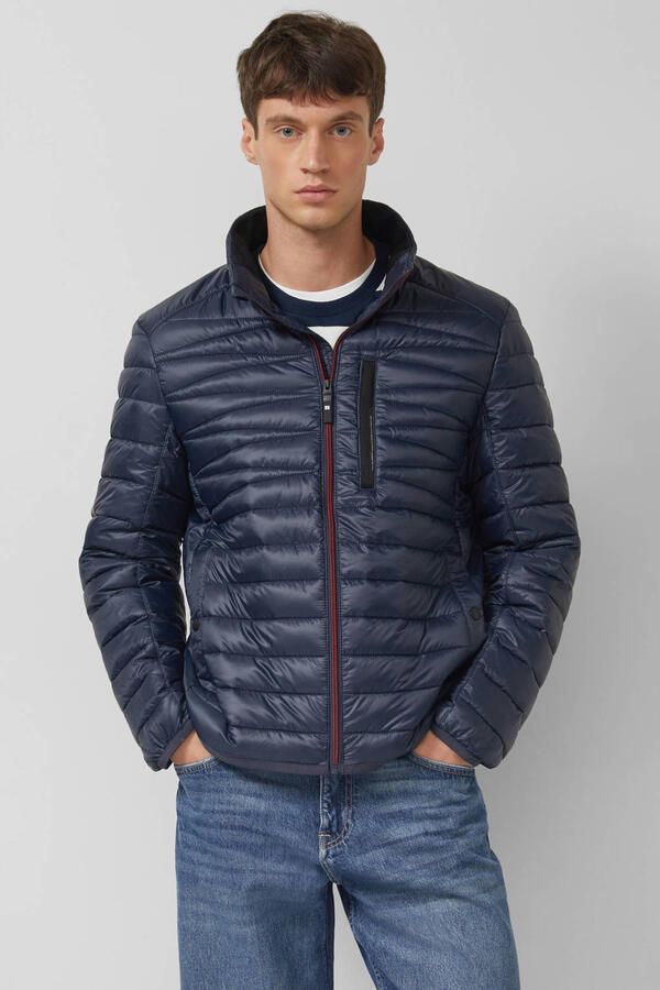 S.Oliver gewatteerde jas donkerblauw