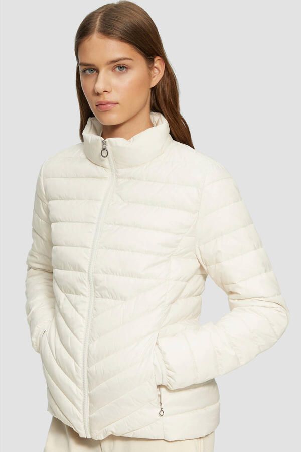 S.Oliver RED LABEL Slim fit gewatteerd jack met opstaande kraag - Foto 3