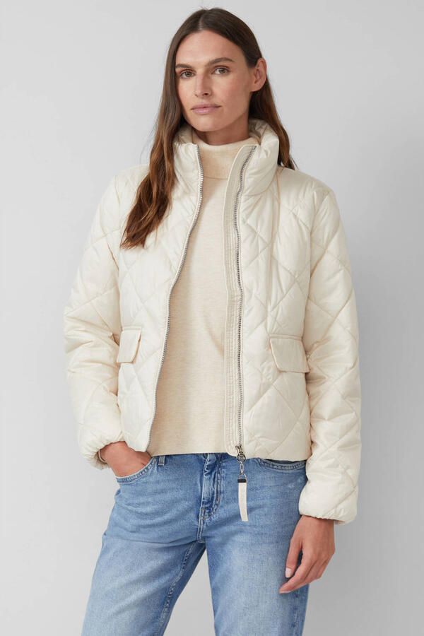 S.Oliver RED LABEL Regular fit gewatteerd jack met opstaande kraag - Foto 3