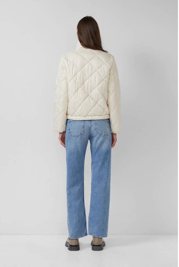 S.Oliver RED LABEL Regular fit gewatteerd jack met opstaande kraag - Foto 2