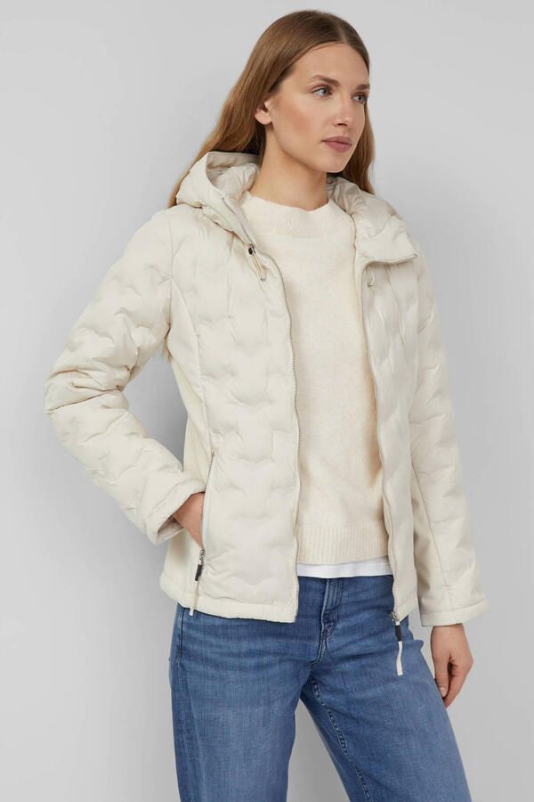S.Oliver RED LABEL Regular fit gewatteerd jack met capuchon - Foto 3