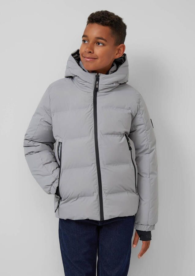 S.Oliver RED LABEL Loose fit gewatteerd jack met capuchon - Foto 3