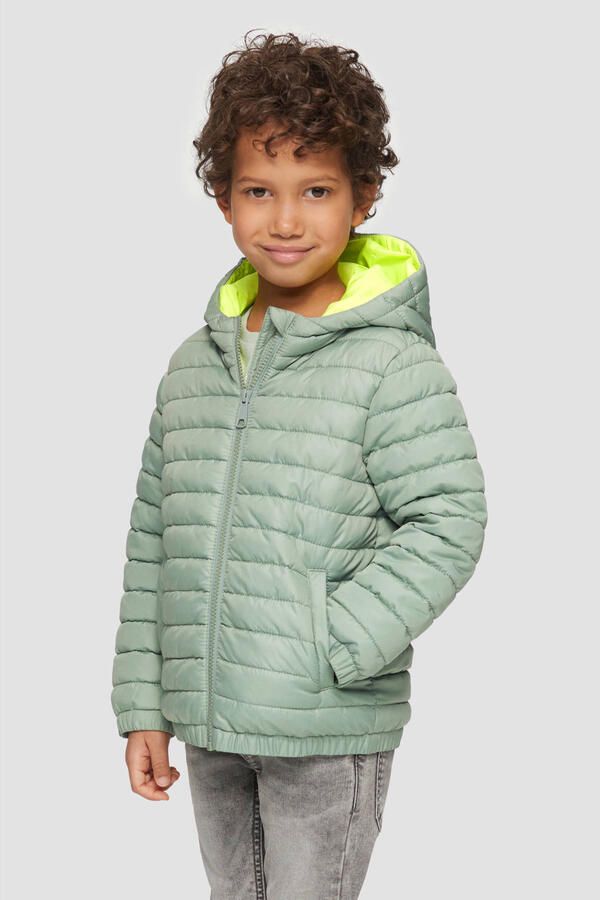 S.Oliver RED LABEL Gewatteerd regular fit jack met capuchon