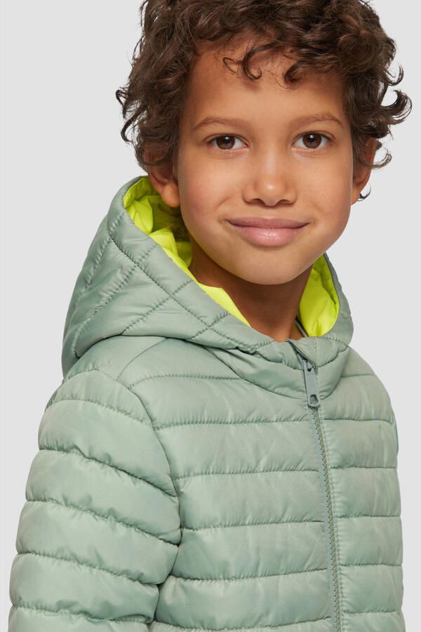 S.Oliver RED LABEL Gewatteerd regular fit jack met capuchon - Foto 2