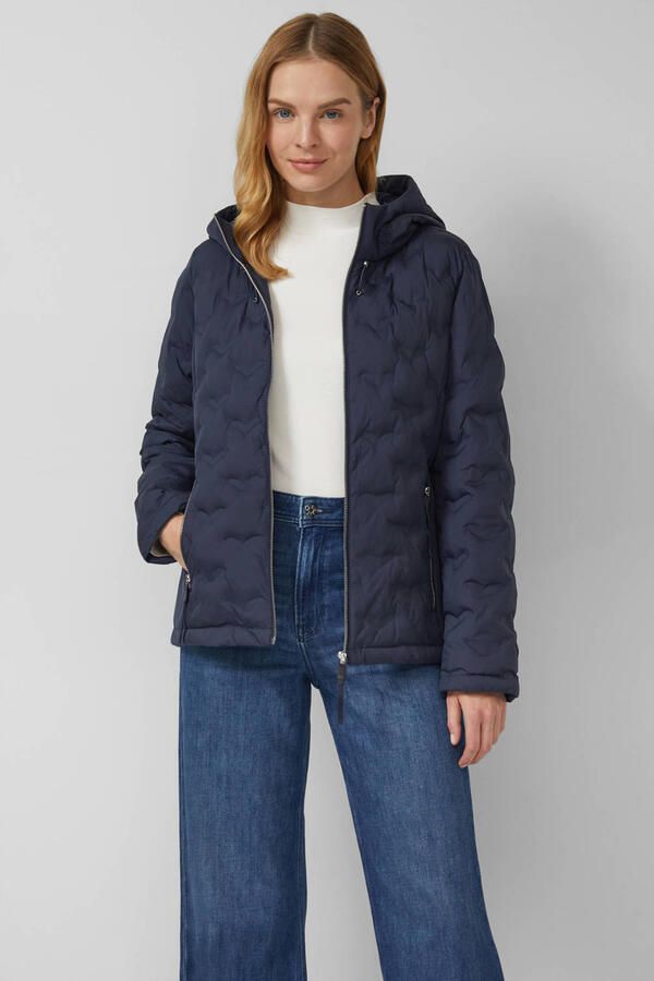 S.Oliver RED LABEL Gewatteerd regular fit jack met capuchon - Foto 2