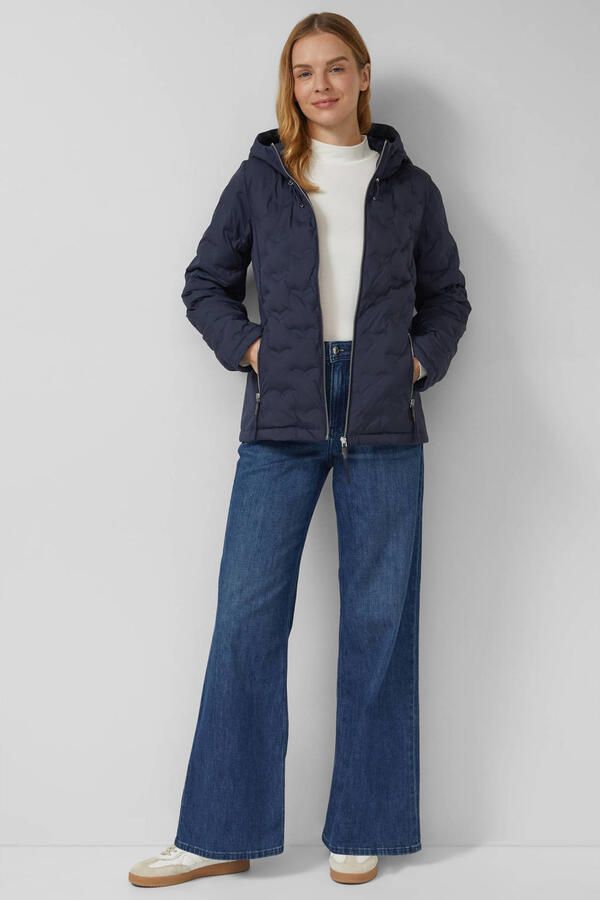 S.Oliver RED LABEL Gewatteerd regular fit jack met capuchon