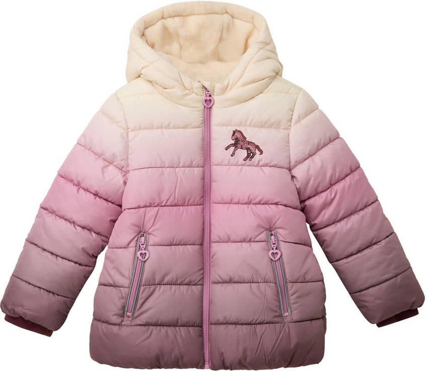 S.Oliver RED LABEL Regular fit gewatteerd jack met pailletten