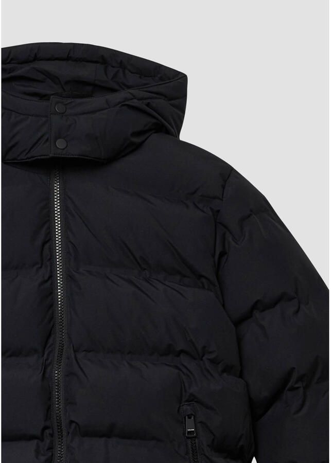 S.Oliver RED LABEL Gewatteerd regular fit jack met capuchon - Foto 2