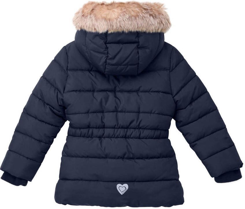 S.Oliver RED LABEL Regular fit gewatteerd jack met imitatiebont - Foto 1