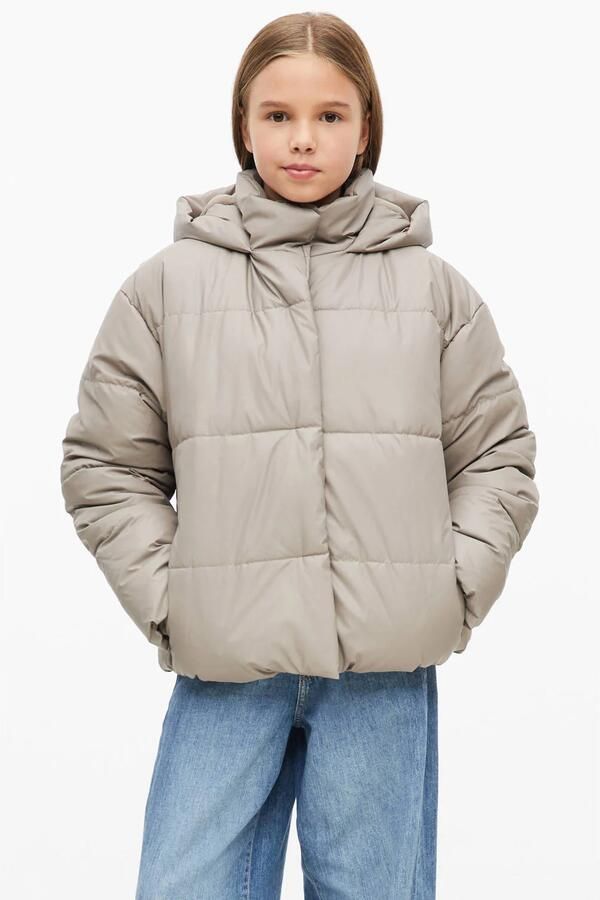 S.Oliver gewatteerde winterjas taupe