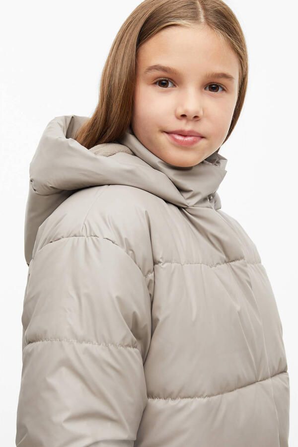 S.Oliver gewatteerde winterjas taupe - Foto 2