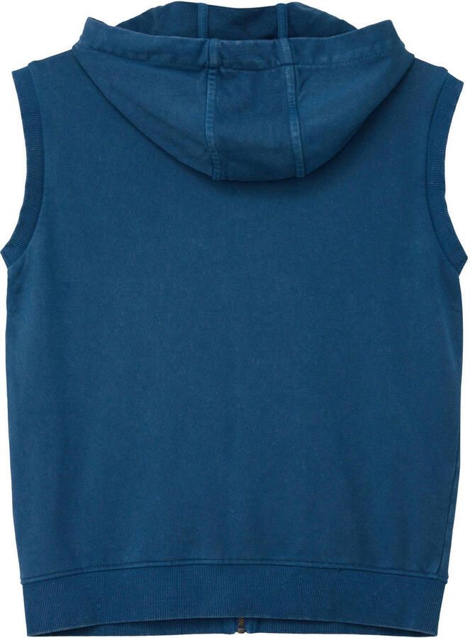 S.Oliver RED LABEL Regular fit sweatgilet van katoenmix - Foto 3