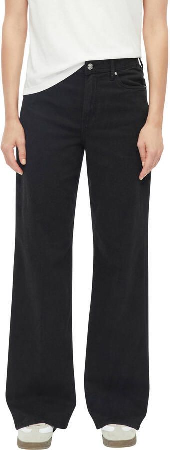 S.Oliver high waist wide leg jeans zwart