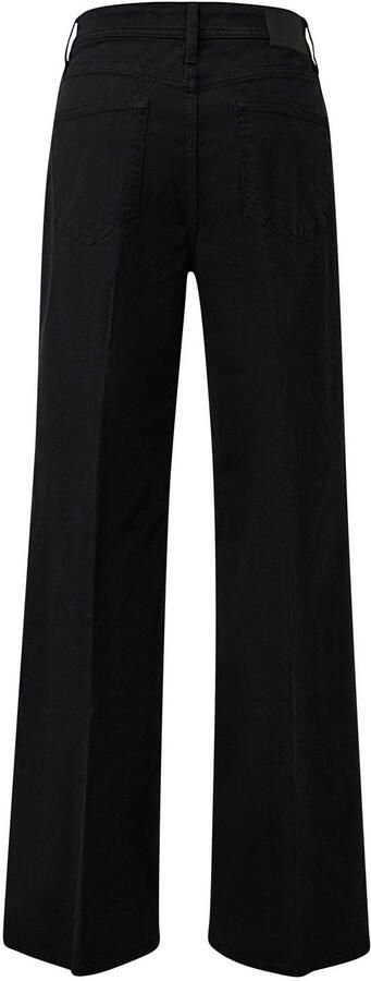 S.Oliver high waist wide leg jeans zwart - Foto 2