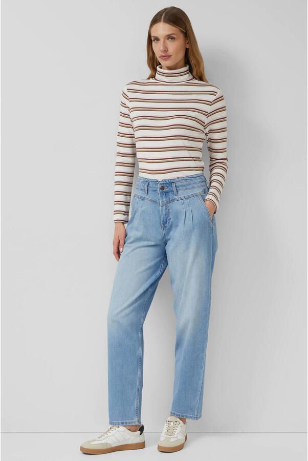 S.Oliver high waist barrel jeans lichtblauw - Foto 2