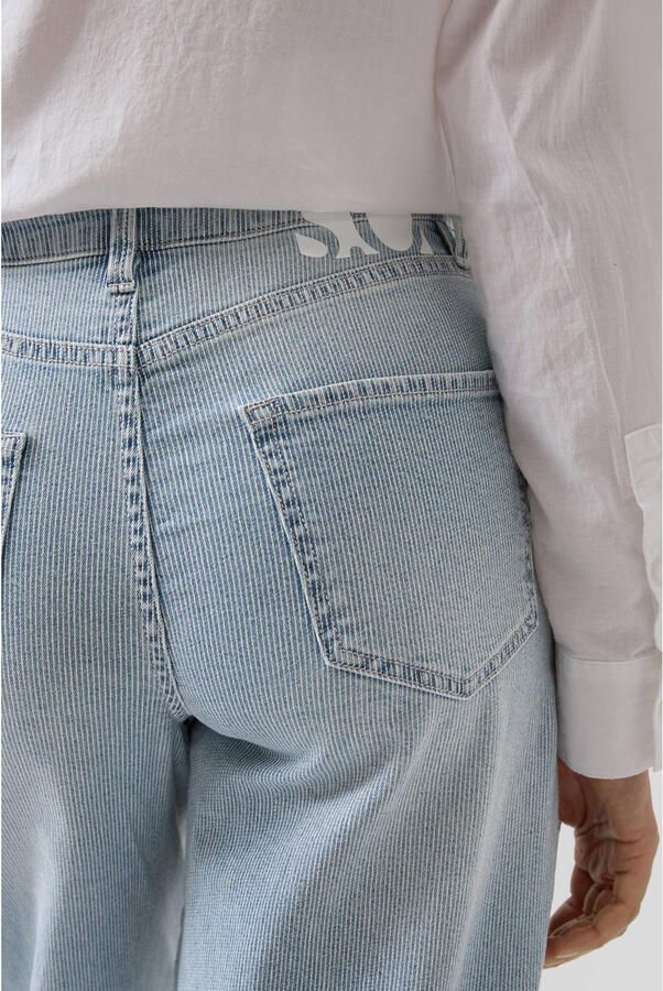 S.Oliver high waist barrel jeans light blue denim - Foto 2
