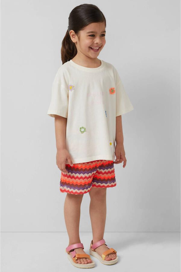 S.Oliver RED LABEL loose fit short met elastische band - Foto 3