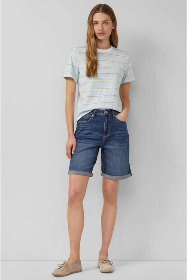 S.Oliver RED LABEL regular fit korte jeans van katoenmix model 'SURI'