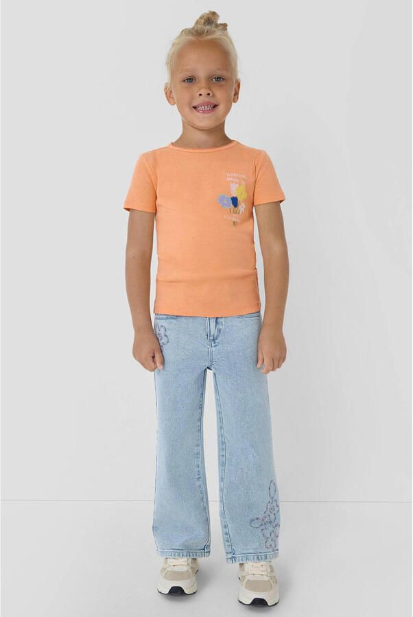 S.Oliver high waist regular fit jeans light blue denim - Foto 3