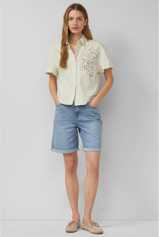 S.Oliver RED LABEL regular fit korte jeans van katoenmix model 'SURI'