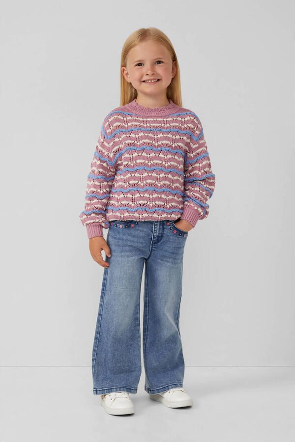 S.Oliver high waist regular fit jeans medium blue denim - Foto 2