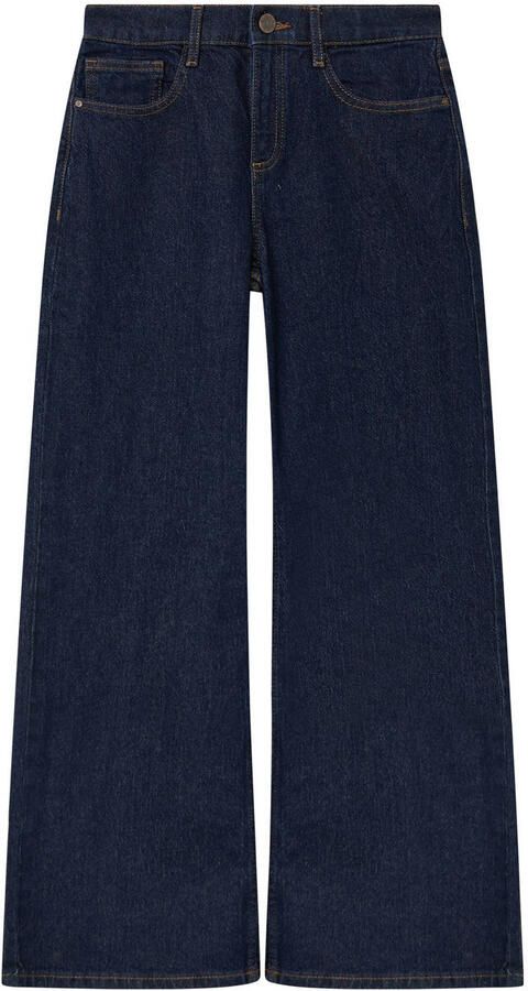 S.Oliver high waist wide leg jeans dark blue denim - Foto 2