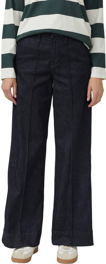 S.Oliver RED LABEL Wide leg jeans van katoenmix model SURI'