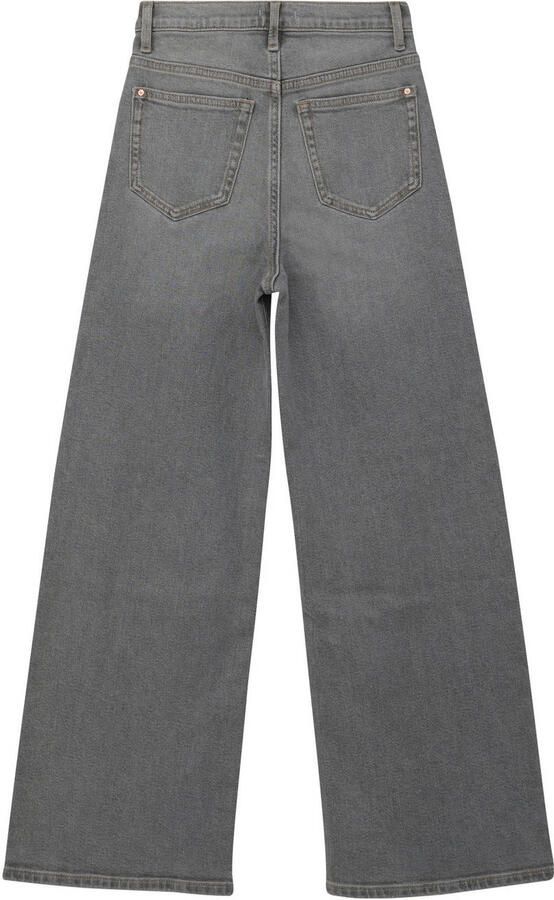 S.Oliver high waist wide leg jeans grey denim