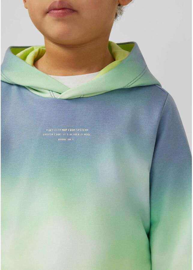 S.Oliver hoodie blauw - Foto 2