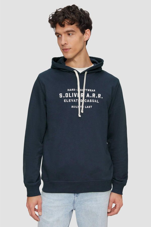 S.Oliver Hoodie met belettering
