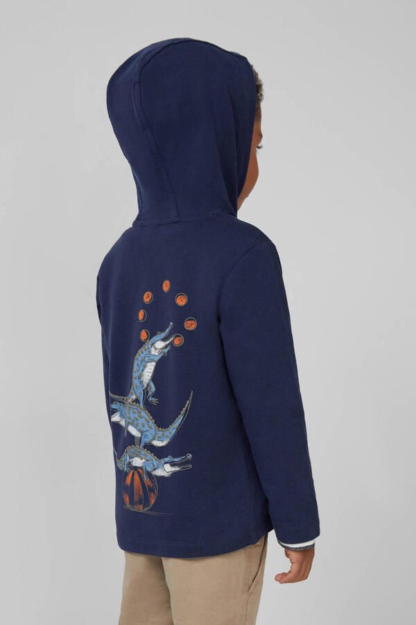 S.Oliver RED LABEL Regular fit sweatshirt van katoenmix - Foto 2