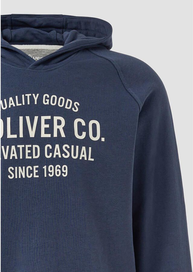 S.Oliver hoodie donkerblauw - Foto 2