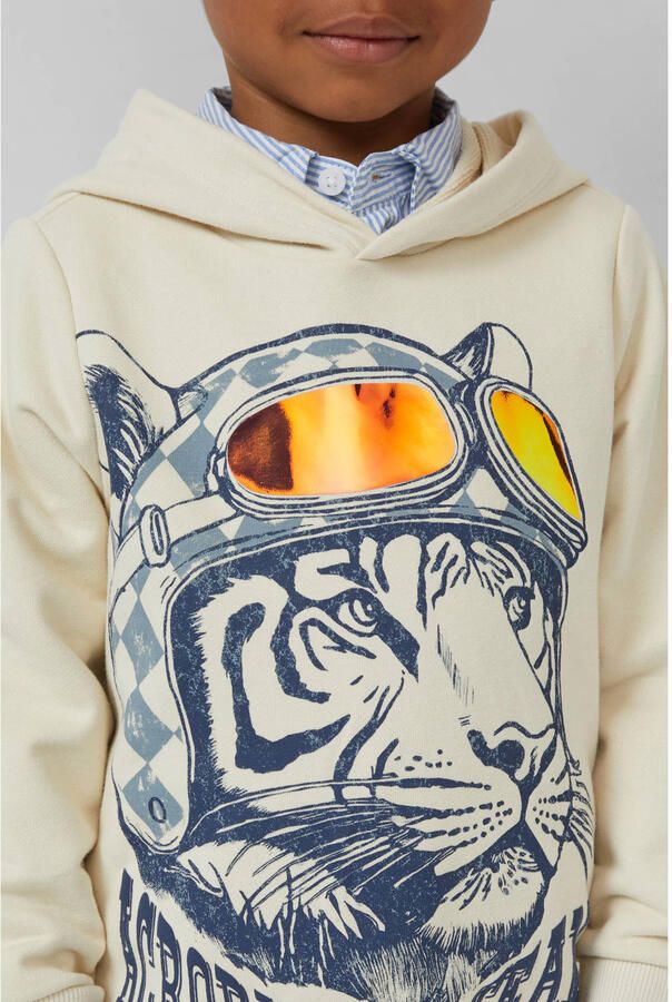 S.Oliver RED LABEL Regular fit hoodie van katoenmix - Foto 2