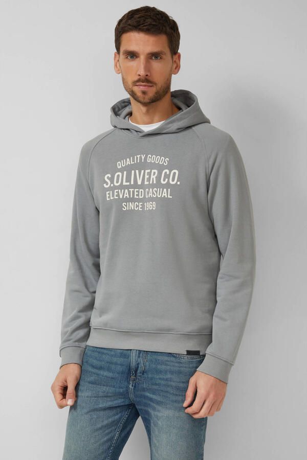 S.Oliver hoodie lichtgrijs