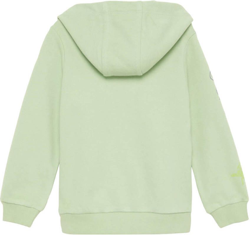 S.Oliver RED LABEL Regular fit sweatshirt van katoenmix met print aan de voor- en achterkant - Foto 3