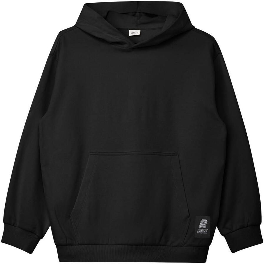 S.Oliver hoodie zwart - Foto 1