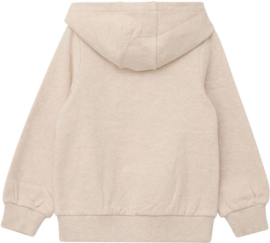 S.Oliver hoodie met print beige - Foto 2