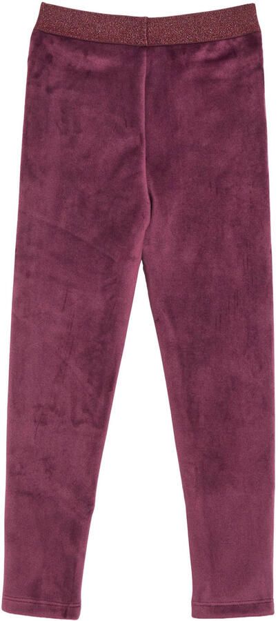 S.Oliver suède legging bordeauxrood