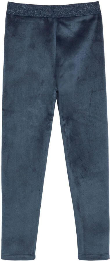 S.Oliver suède legging blauw