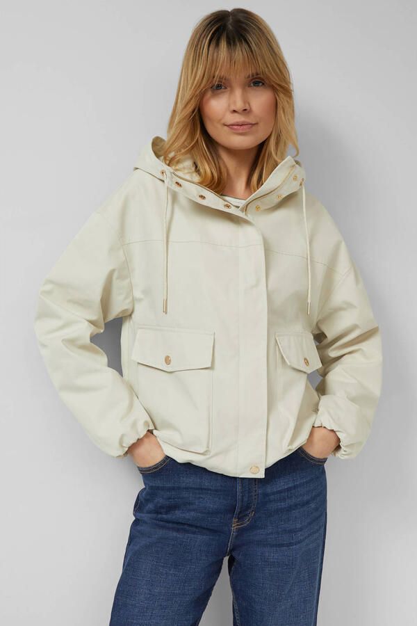 S.Oliver RED LABEL regular fit parka van katoenmix