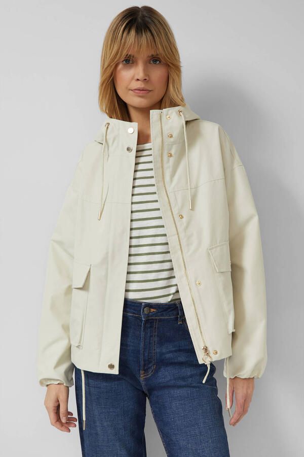 S.Oliver RED LABEL regular fit parka van katoenmix - Foto 3