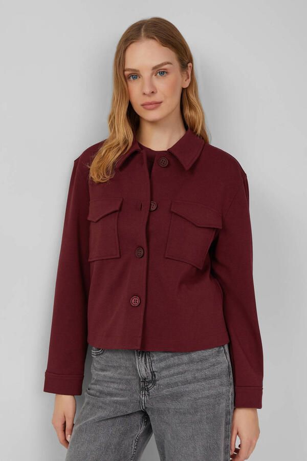 S.Oliver RED LABEL Relaxed fit jack van structuur-jersey