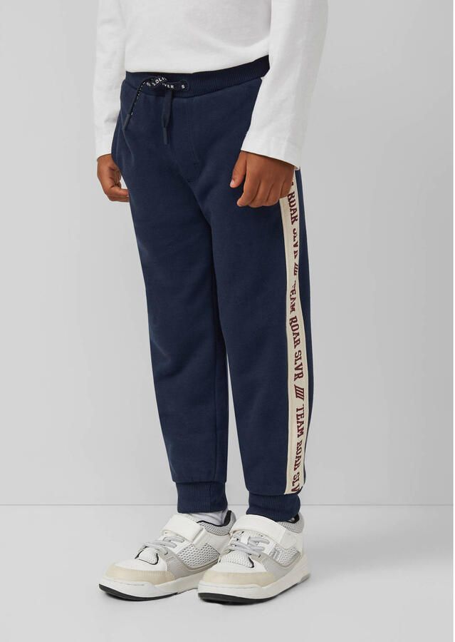 S.Oliver RED LABEL Regular fit sweatpants van katoenmix - Foto 3