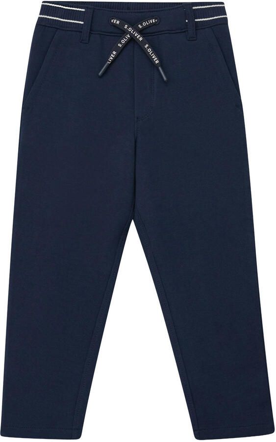 S.Oliver joggingbroek marineblauw