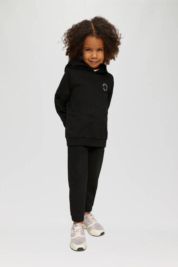 S.Oliver RED LABEL Joggingbroek van sweatstof met een klein printdetail - Foto 2