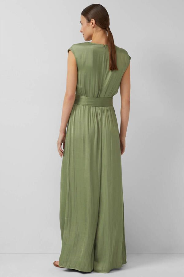 S.Oliver RED LABEL regular fit jumpsuit met tailleriem om te strikken - Foto 3