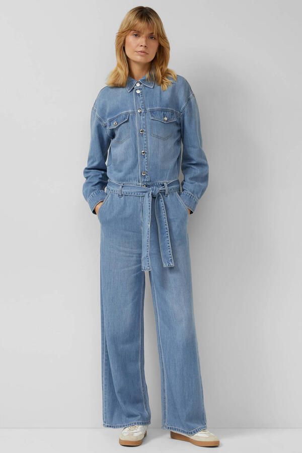 S.Oliver jumpsuit medium blue denim